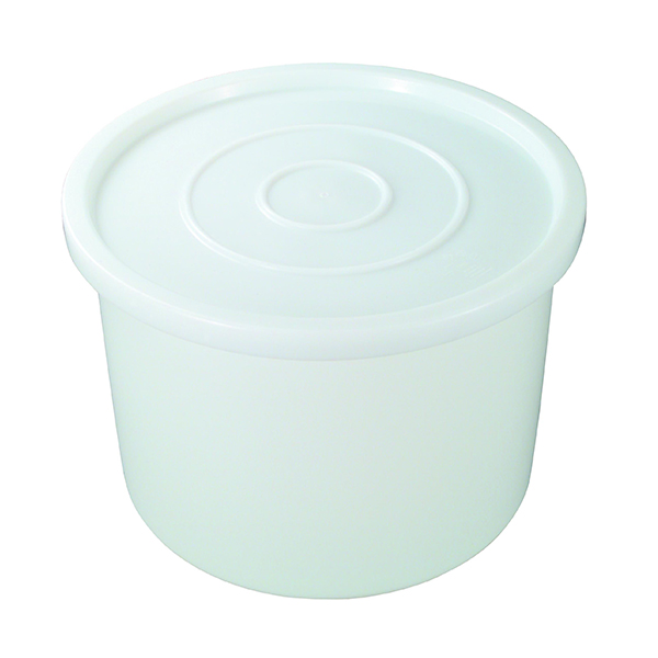 white heavy duty nally plastic bucket