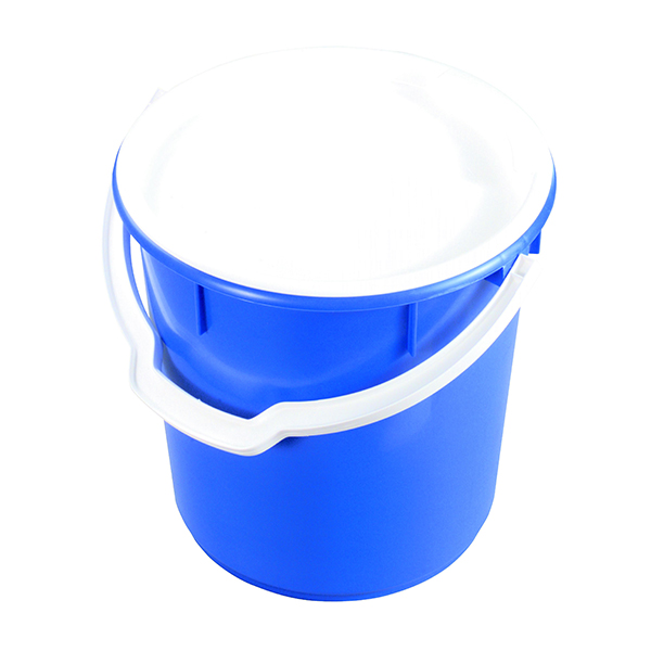 blue nally plastic nappy bucket