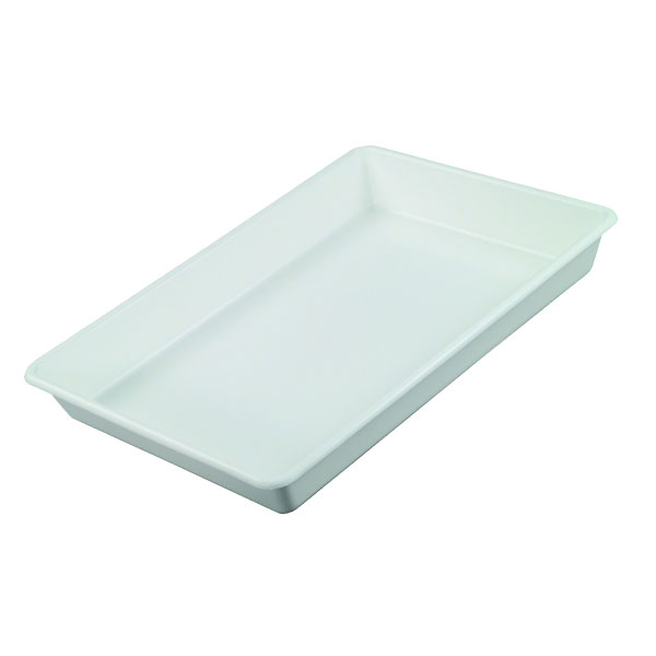 small white nally plastic tray