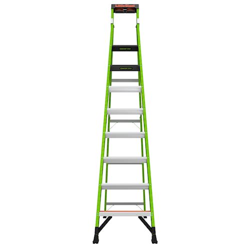 sentinel 10 inch aluminium ladder front view